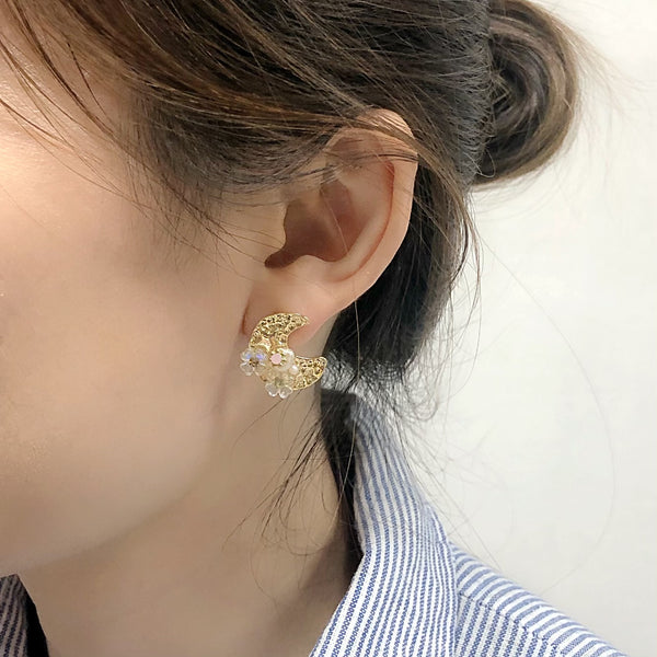 Audrey Moon Earrings