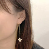 Audrey Eternal Flower Drop Earrings