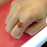 Audrey Spring Flower Ring