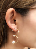 Curvex Pearl Earrings