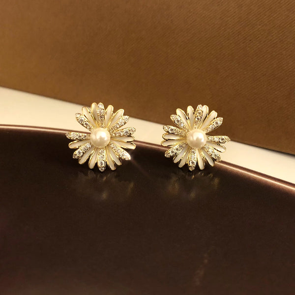 Audrey Flower Earrings