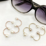 Curvex Pearl Earrings