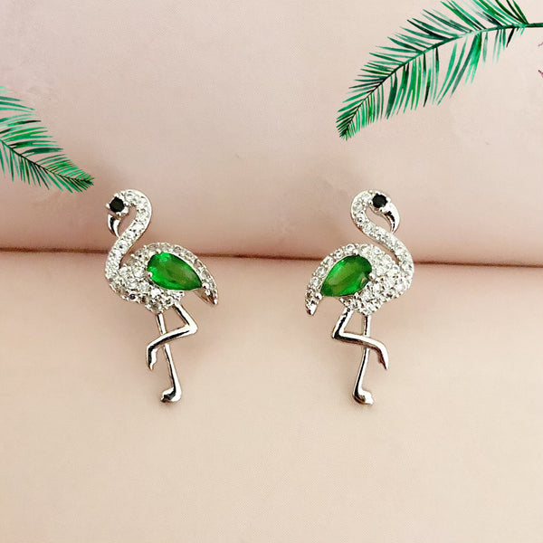 Audrey Flamingo Earrings