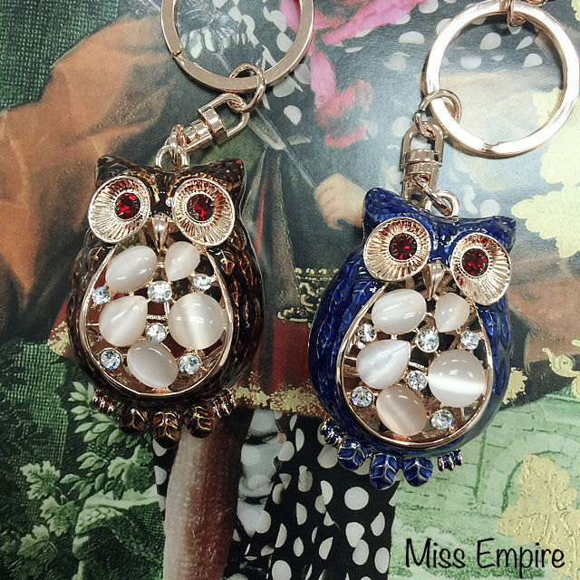 Snow Owl Bag Charm – MISS EMPIRE
