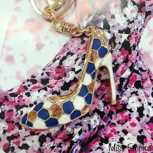 Spotted High Heels Bag Charm