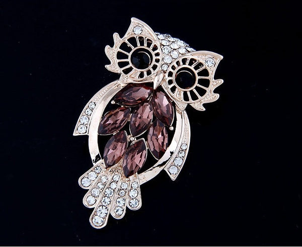 The Wise Owl Brooch