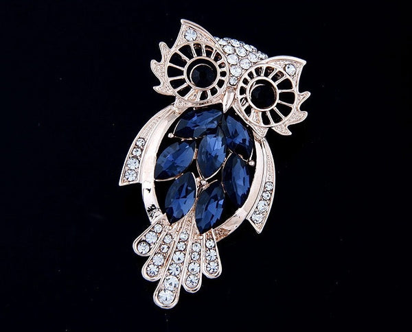 The Wise Owl Brooch